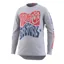 Troy Lee Designs Flowline Youth Long Sleeve Tripper Jersey in Cement